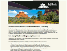 Tablet Screenshot of bellrockconsulting.com